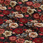 Opulent Floral Fabric
