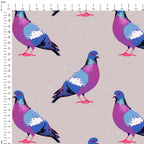 Pigeons Fabric