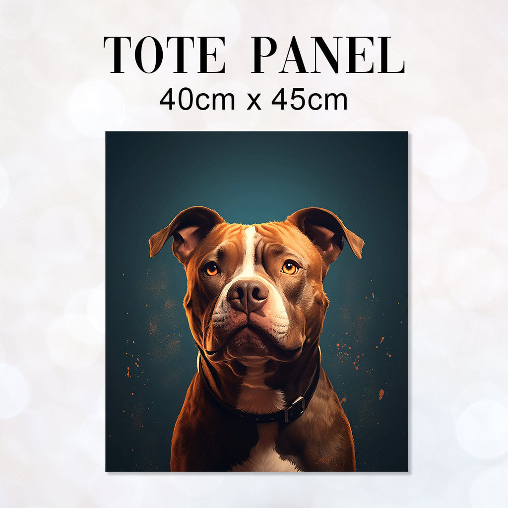 TOTE Pitbull Fabric Bag Panel
