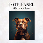 TOTE Pitbull Fabric Bag Panel