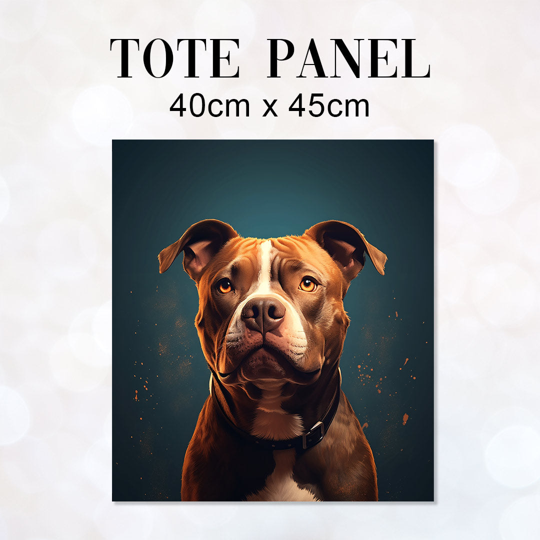 TOTE Pitbull Fabric Bag Panel