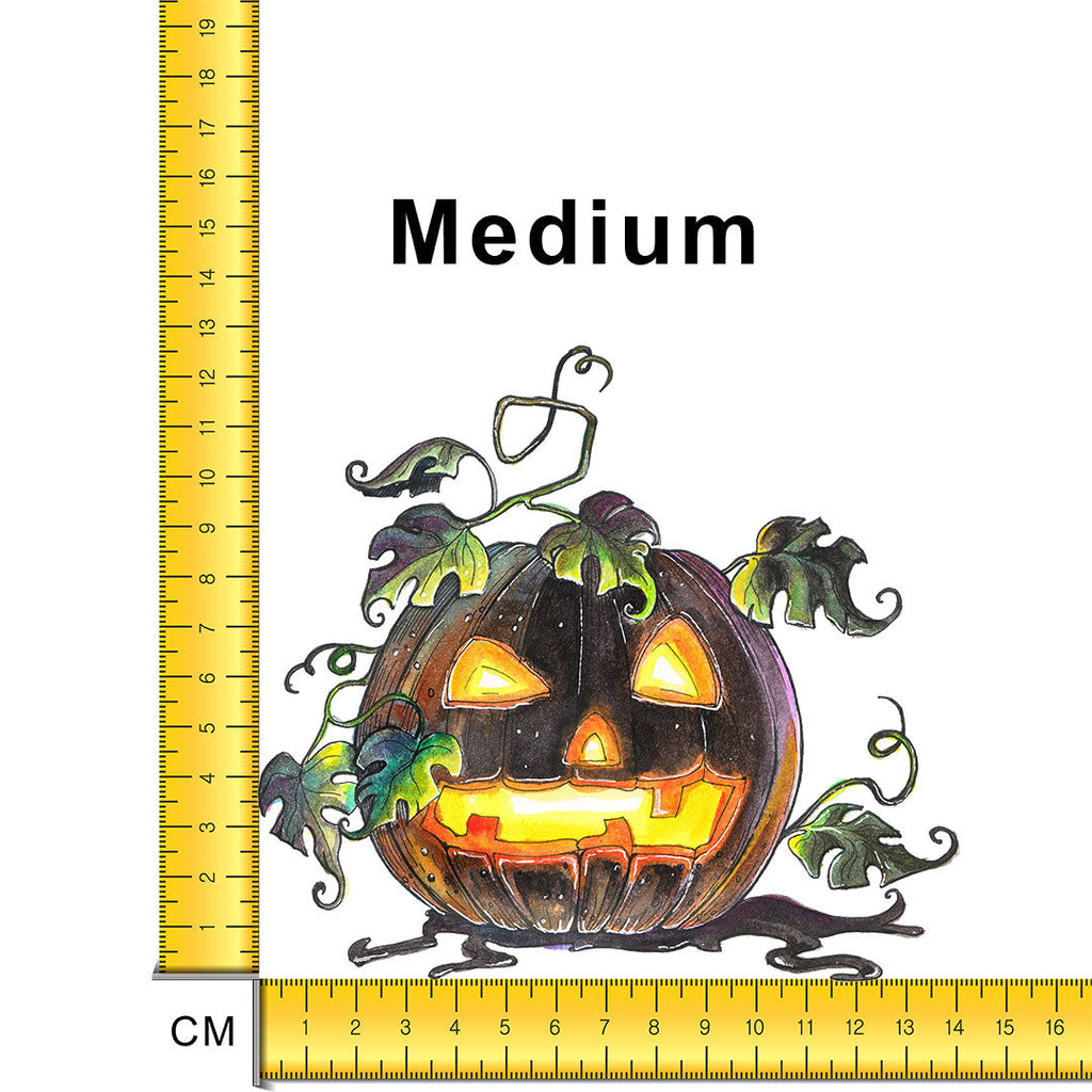 Pumpkin Iron on fabric heat transfer DTF-27