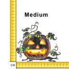 Pumpkin Iron on fabric heat transfer DTF-27