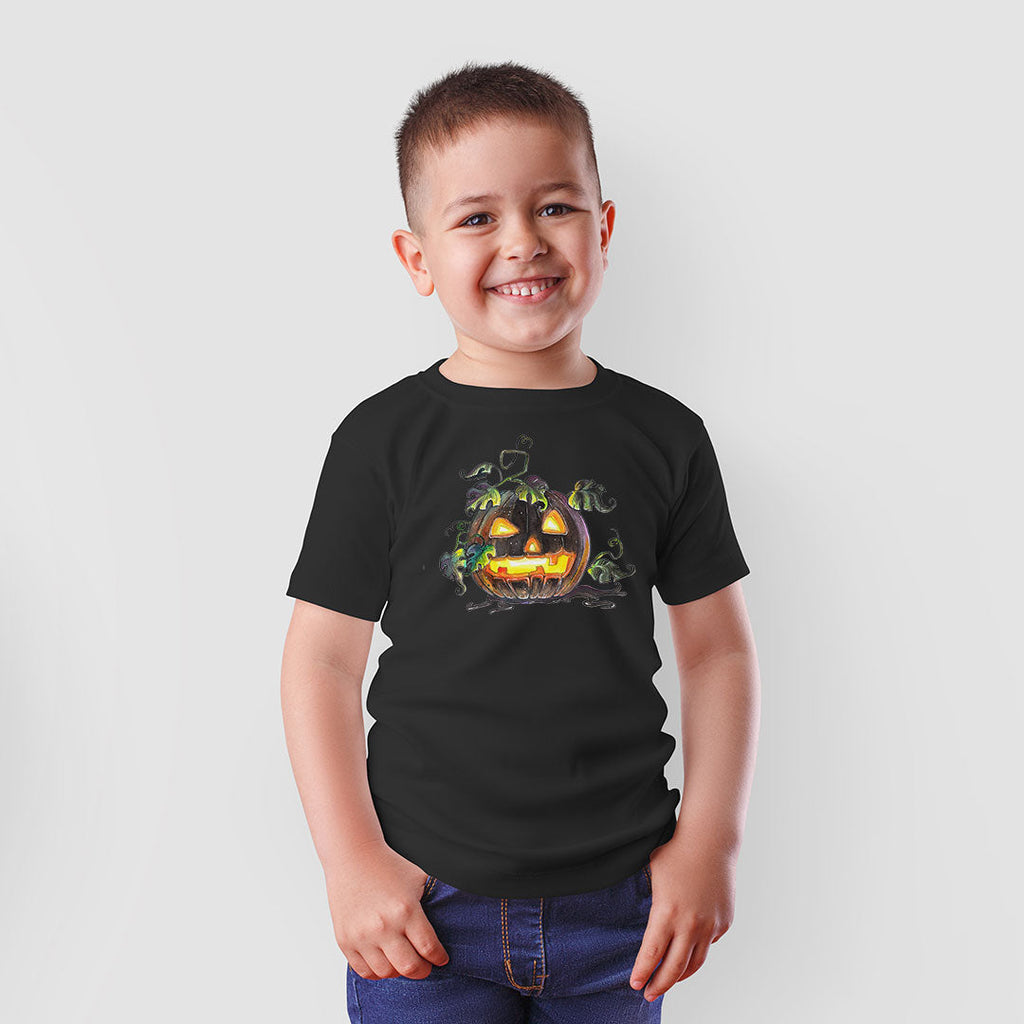 Pumpkin Iron on fabric heat transfer DTF-27