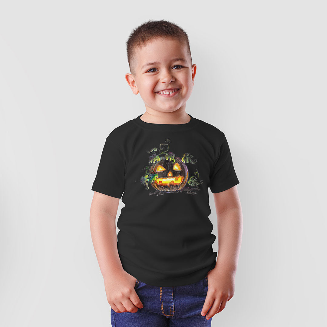 Pumpkin Iron on fabric heat transfer DTF-27