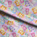 Rainbow Bears Fabric