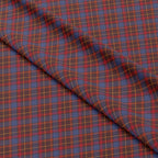 Aubergine Plaid Fabric 1432