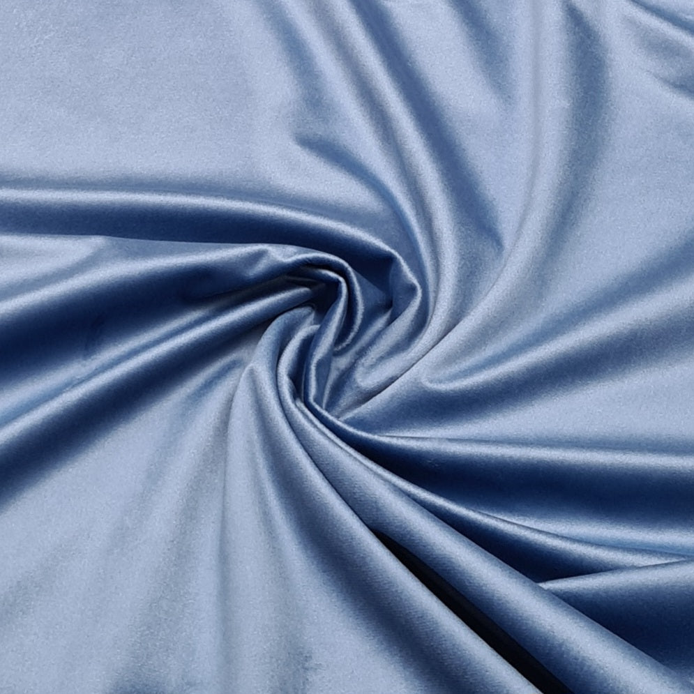 Plain French Velvet, various colours, priced by half metre