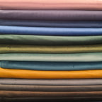 Plain French Velvet, various colours, priced by half metre