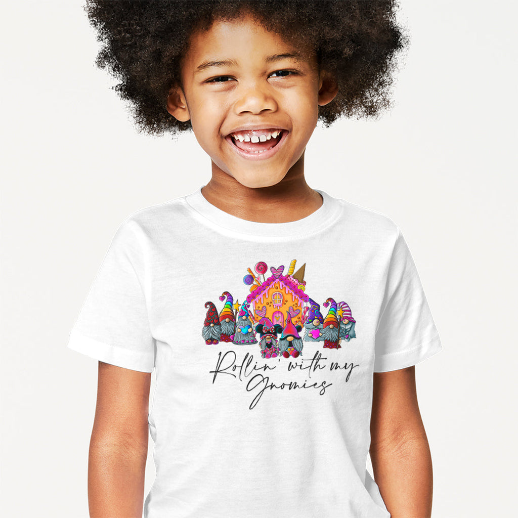 Rolling With My Gnomies Iron on Fabric Heat Transfer DTF-207