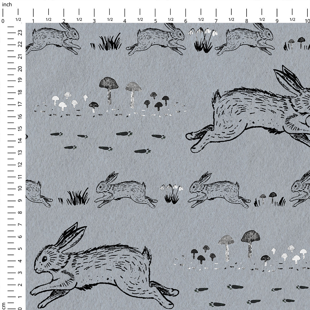 Running Bunnies Fabric
