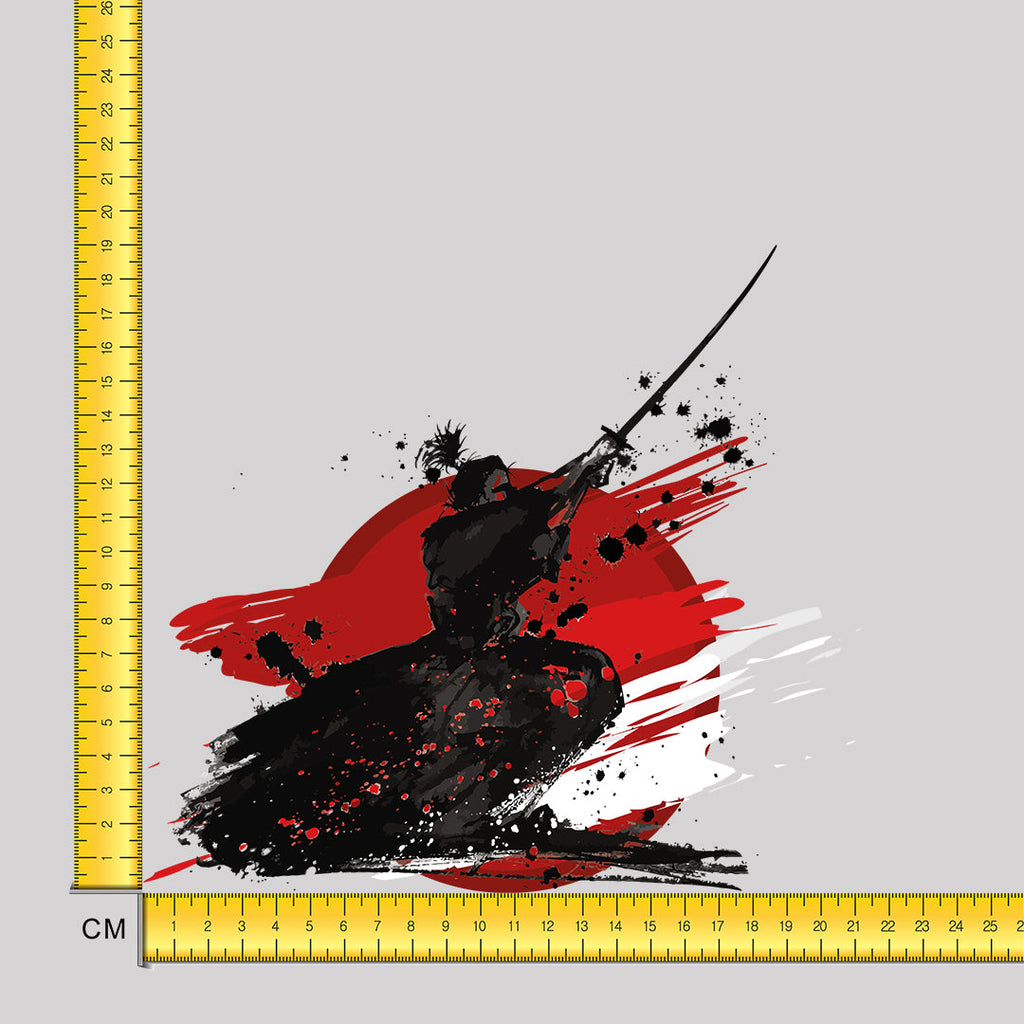 Samurai Iron on Fabric Heat Transfer DTF-204