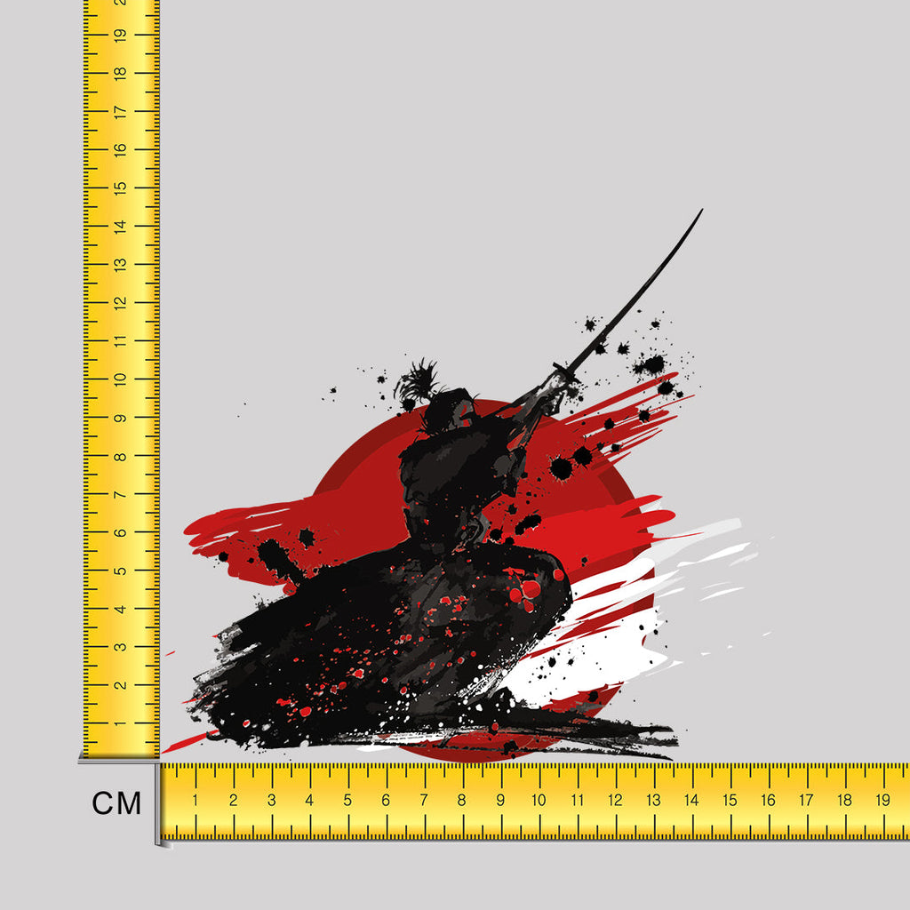 Samurai Iron on Fabric Heat Transfer DTF-204