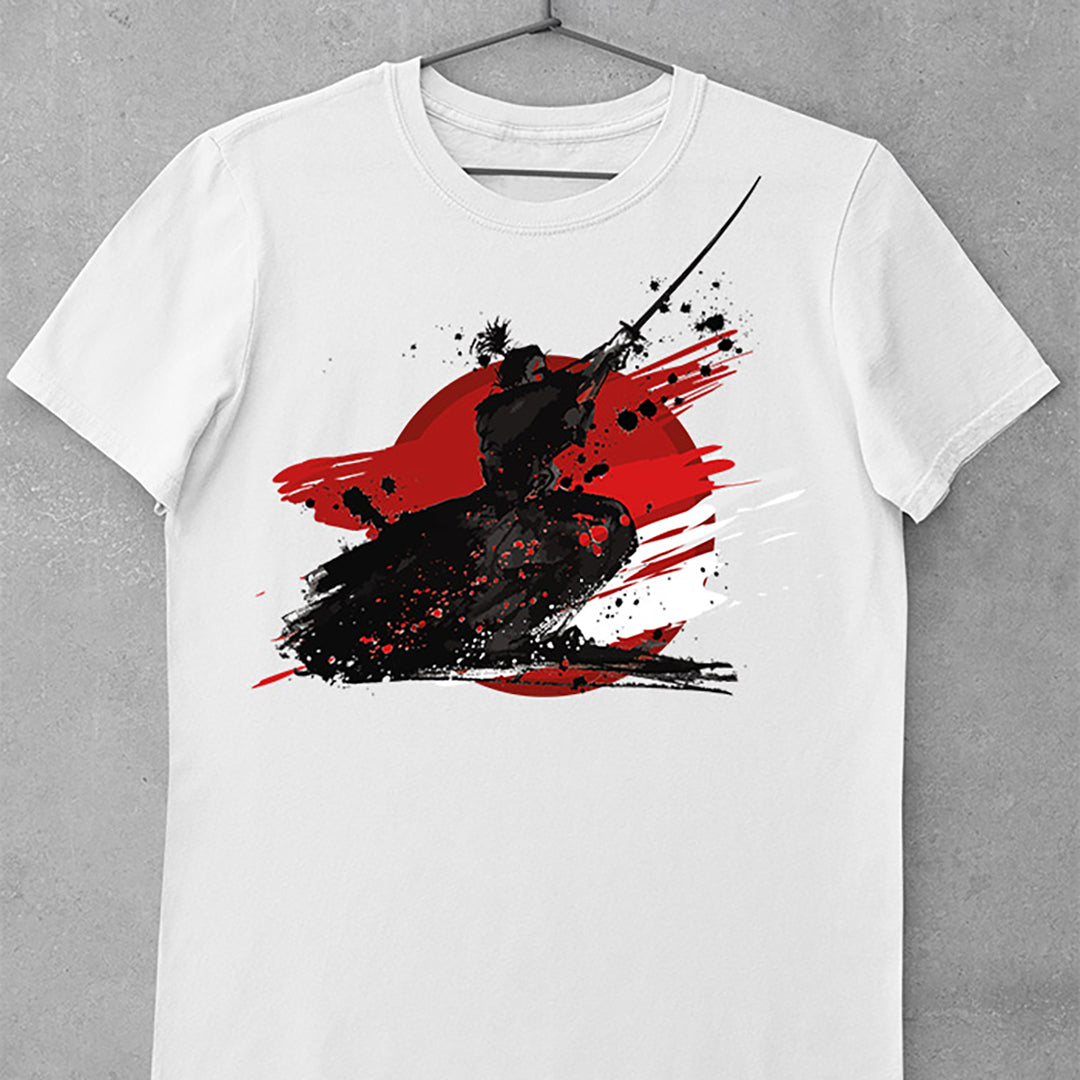 Samurai Iron on Fabric Heat Transfer DTF-204
