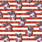 Santa Truck Fabric
