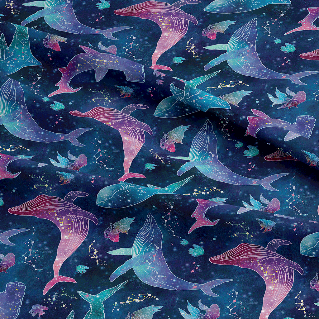 Sea Cosmos Fabric