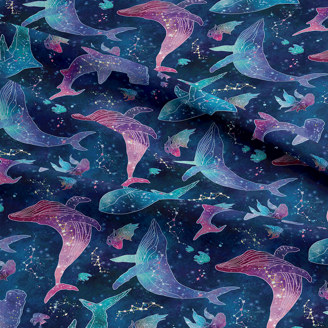 Sea Cosmos Fabric