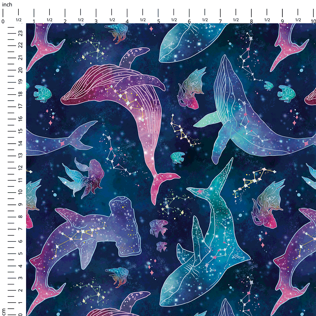Sea Cosmos Fabric