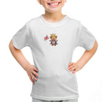 Cute Coronation Bear Crown Iron on Fabric Heat Transfer DTF-114