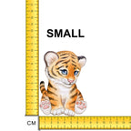 Tiger Cub Iron on fabric heat transfer DTF-76