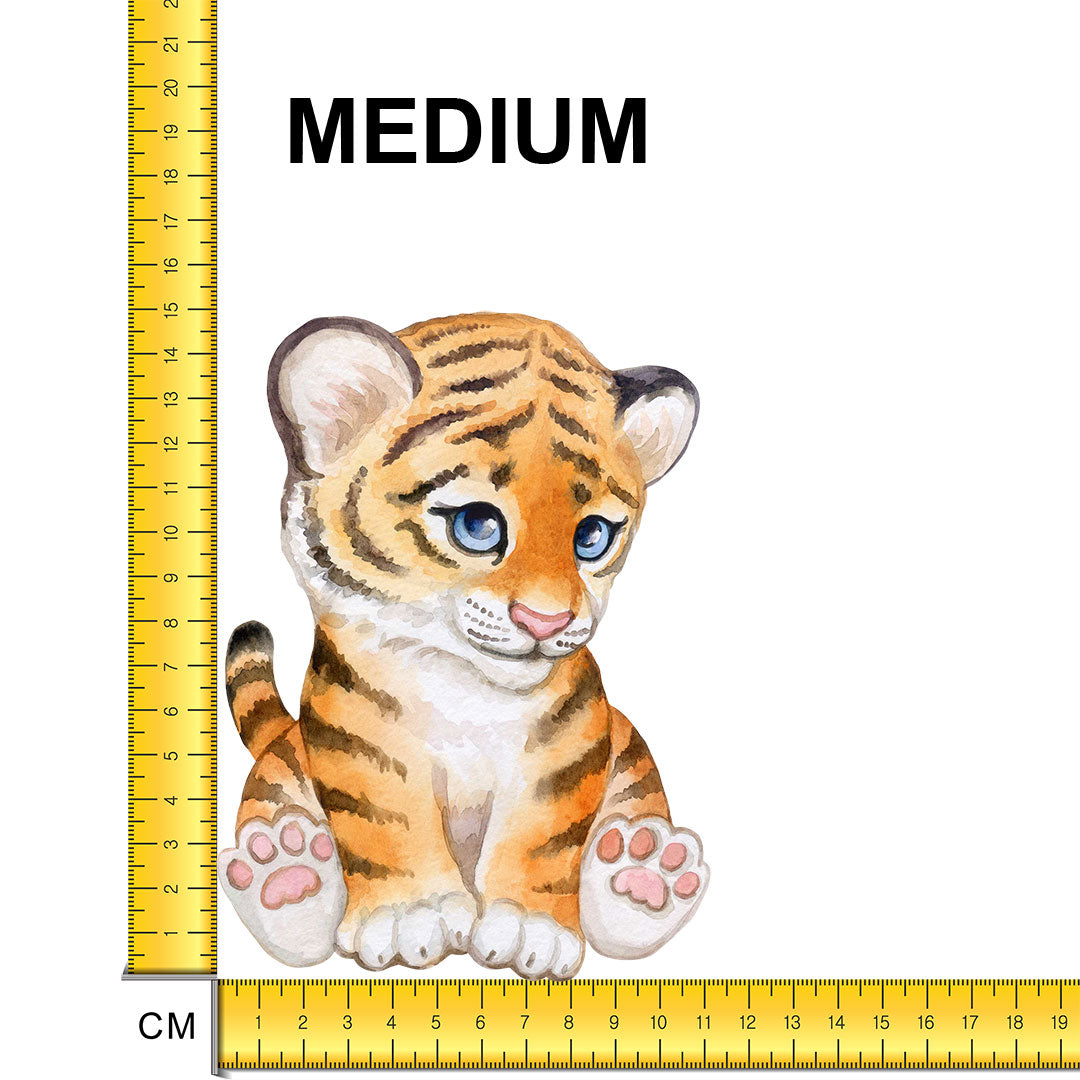 Tiger Cub Iron on fabric heat transfer DTF-76