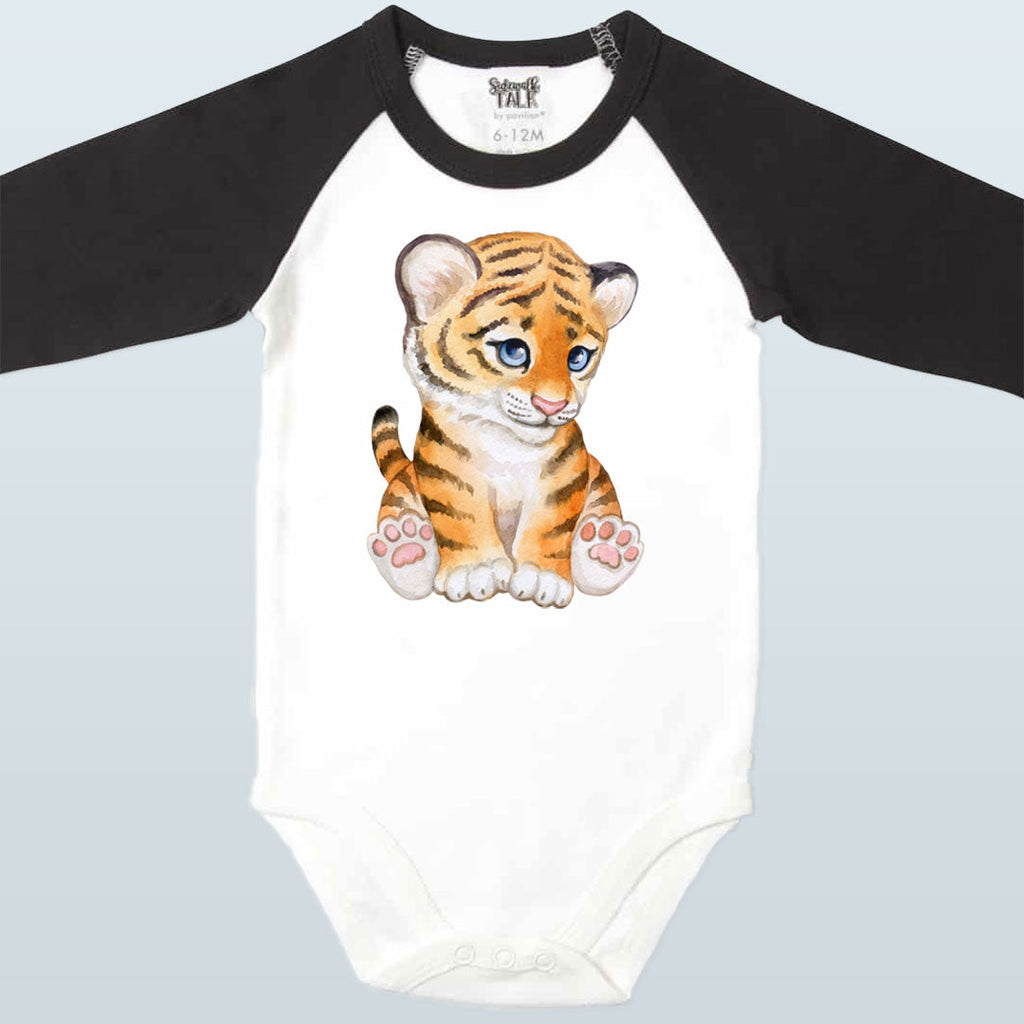 Tiger Cub Iron on fabric heat transfer DTF-76