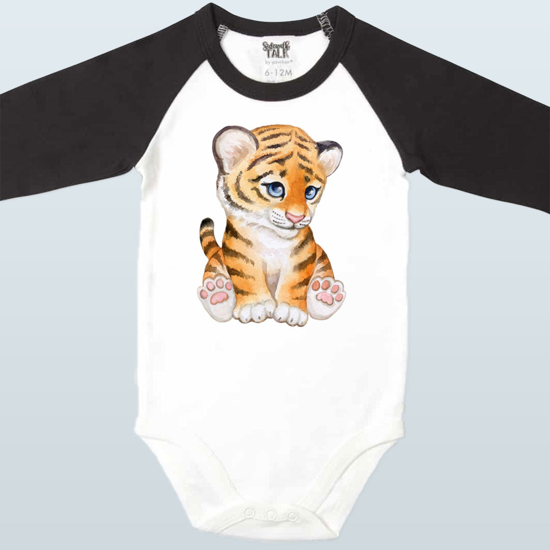 Tiger Cub Iron on fabric heat transfer DTF-76
