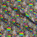 Trippy Ghost Fabric
