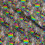 Trippy Ghost Fabric