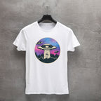 U.F.O Iron on fabric heat transfer DTF-17