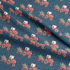 Winter Tractor Fabric