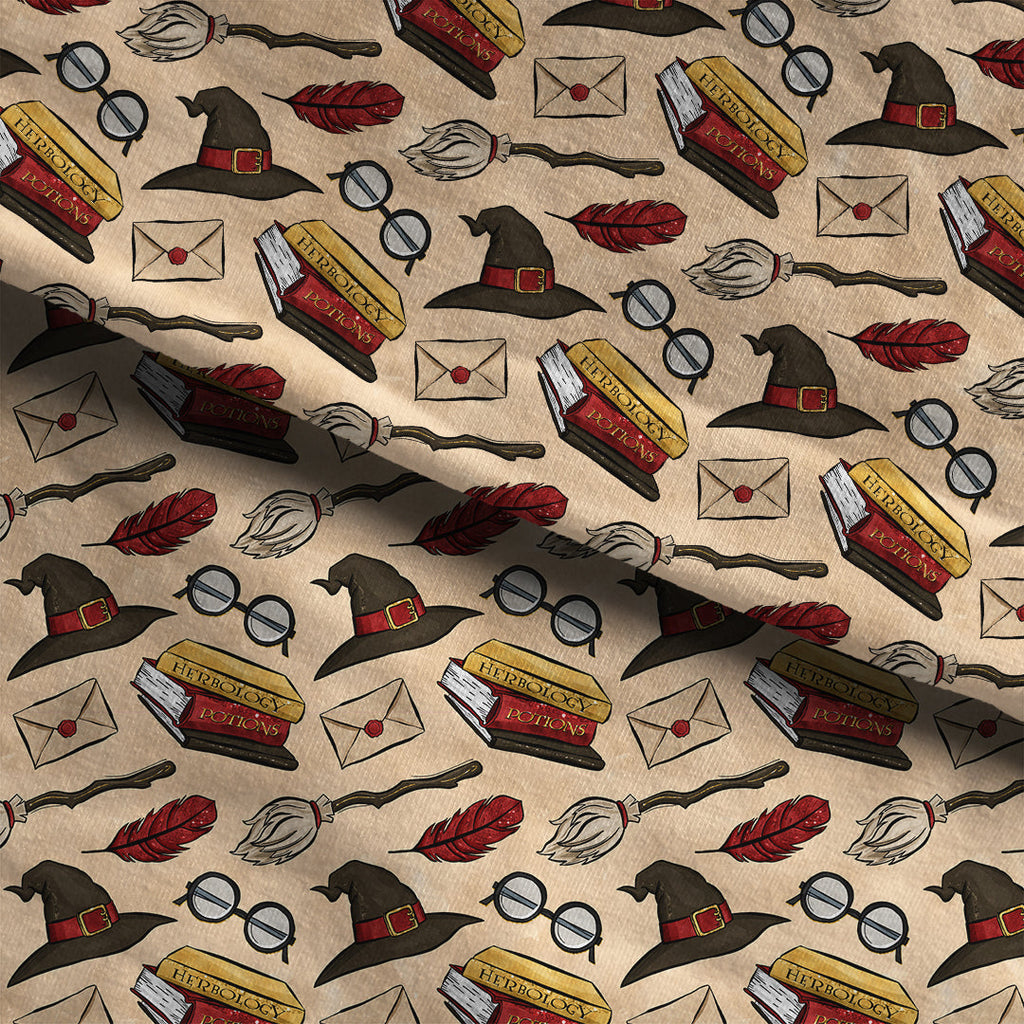 Wizarding Beige Fabric