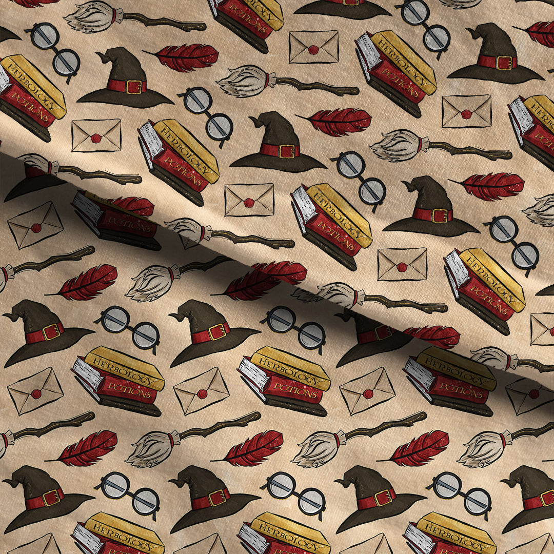 Wizarding Beige Fabric