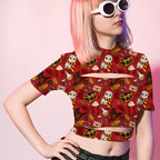Wizarding Red Fabric